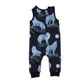 Sleeveless Rompers Made of Cotton (Organic)